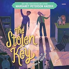 Mysteries of Trash and Treasure: The Stolen Key Audiolibro Por Margaret Peterson Haddix arte de portada