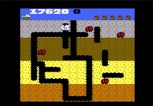 Image of DIG DUG 7800 - Atari 7800 Game Cartridge