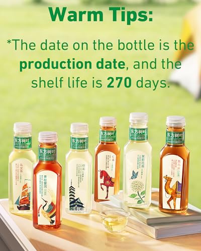 ORIENTAL LEAF Unsweetened Iced Tea – Bottled Ganpu Tea, 16.9 FL oz bottles (Pack of 15), Sugar Free, 0 Calories - Image 5