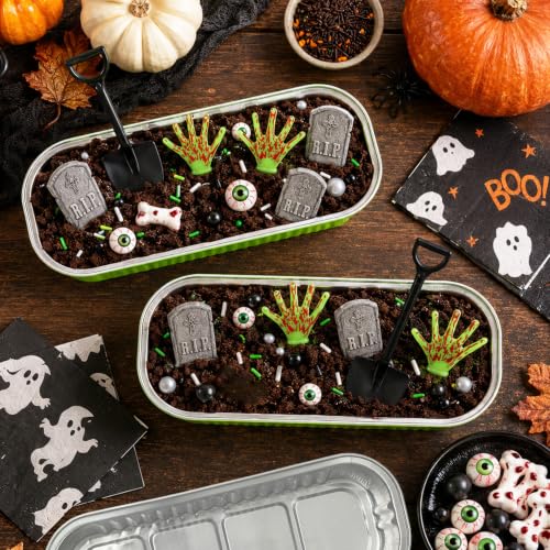 FYSUIMU 24 Sets Halloween Baking Supplies Zombie Hand Cake Decor by FYSUIMU - Used condition - Image 4
