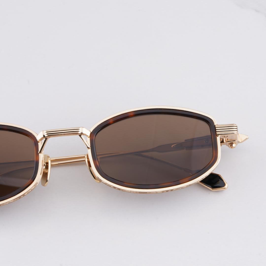 Occhiali da sole di lusso da donna, vintage in lega