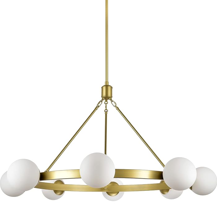 Buy LINEALIGHTING Caserti Globe Mid Century Modern Chandelier 46