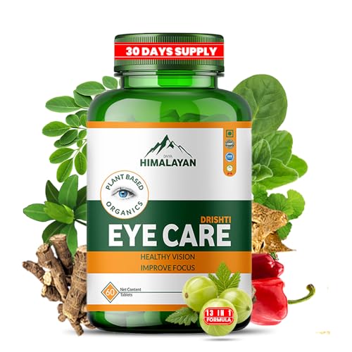 Divya Himalayan Plant-Based Drishti Eye Care Supplement, 60 Table...