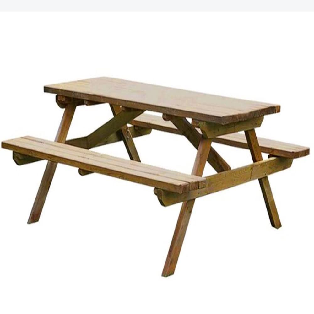Table de Pique Nique en Bois 6 Personnes - Alma