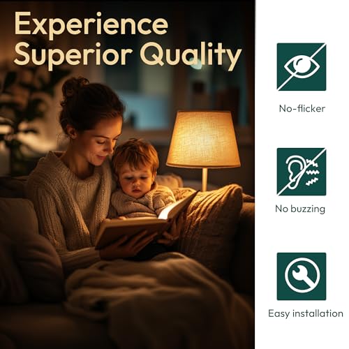 Image of ALAMPEVER 3 Way Light Bulbs 2 Pack, 50 /100 /150W Equivalent, Bright A21 LED Light Bulb, 2700K Soft White, 800 /1600 /2200LM, 5 /9 /15W, E26 Base, Non-Dimmable, Ideal for Living Room, Garage, Basement