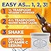 100% Pure L-Ascorbic Acid (Cosmetic Vitamin C Powder for Face) to Make Your Own Premium Beauty Serum, Skincare Mask Treatment, Hyaluronic Serums with Vit C & DIY Facial Skin Care Products 6 OZ
