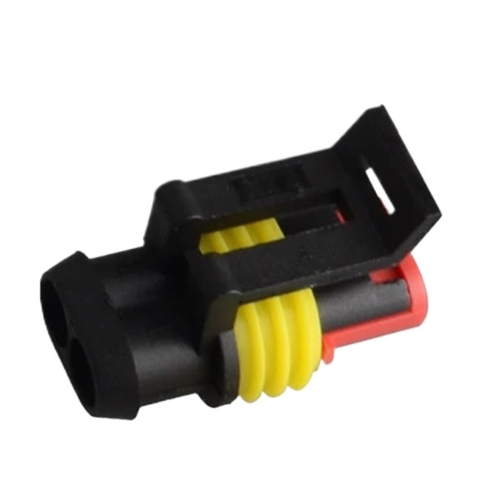 Conector automotriz impermeable de 2 pines, enchufe HID de 1/2/3/4/5/6 pines, macho y hembra for motocicleta y coche(4Pin,10sets)