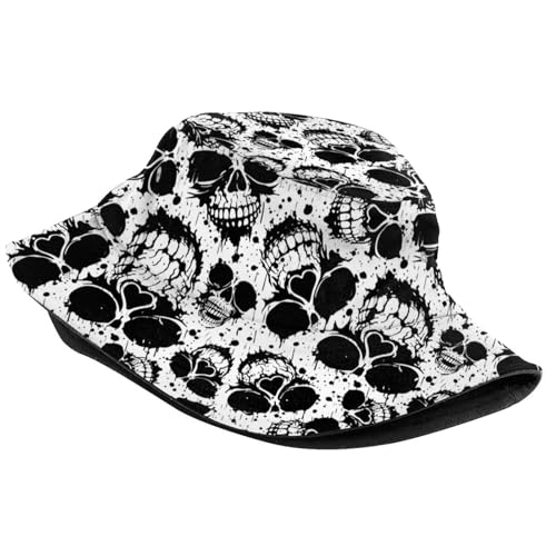 Image of Bucket Hat for Women Men, Fashion Print Outdoor Beach Hat Packable Sun Cap for Travel Hiking