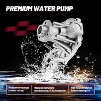 BDFHYK Wasserpumpe Kompatibel mit Audi A6 100 80 Ford Galaxy Seat Alhambra – Ansicht 4