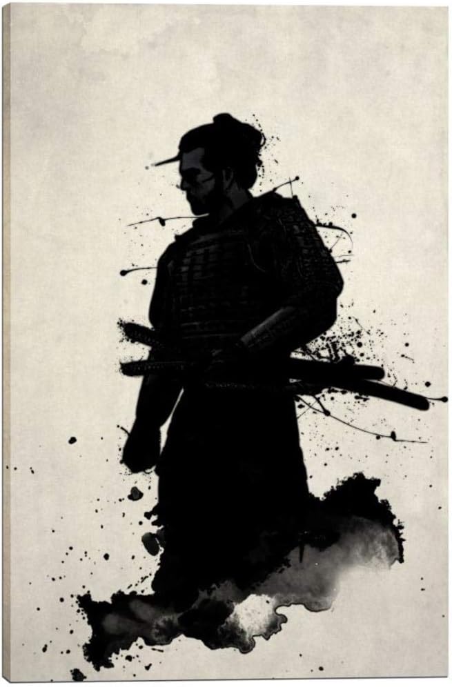 Cortesi Home 'Samurai' by Nicklas Gustafsson, Canvas Wall Art, 12"x18"
