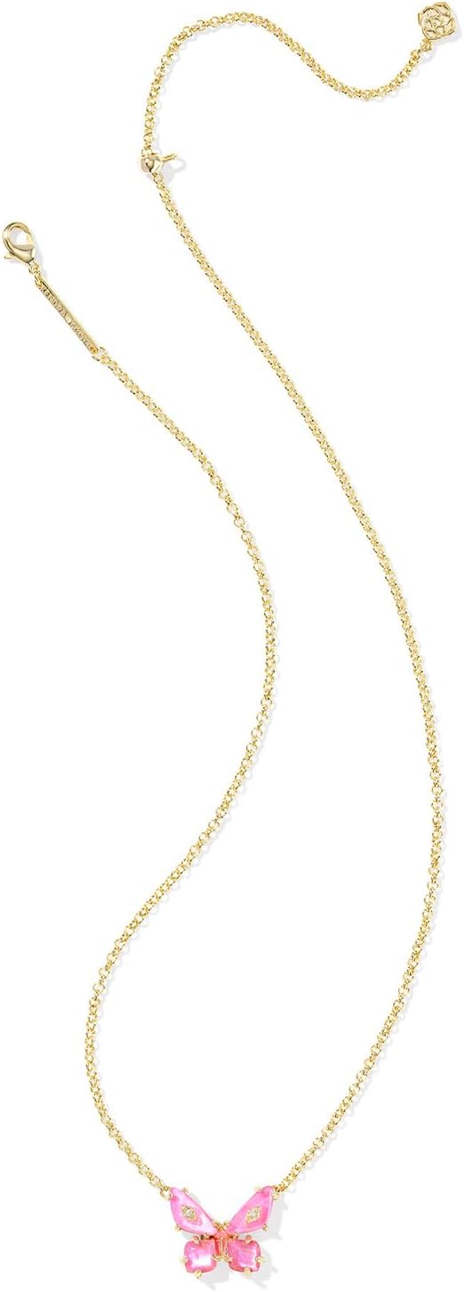 Kendra Scott Bianca Butterfly Short Pendant Necklace, Fashion Jewelry for Women - Image 2
