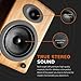 Audioengine A5+ Bluetooth Bookshelf Speakers - Premium 150W Stereo Speakers for Music, Gaming, Turntables, Record Players, TVs - Studio Monitors