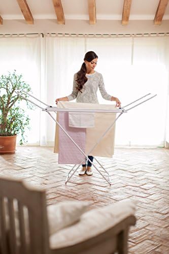 Gimi Crono Floor clothes dryer in aluminium and steel, 20 m drying length