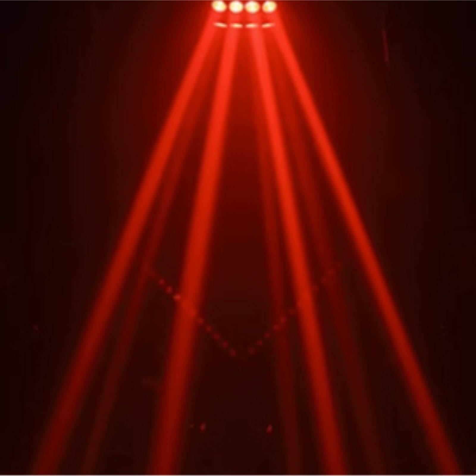 Lampada proiettore, Luce A Testa Mobile 4 in 1, Luce Wash, Luce Stroboscopica for DJ, Effetto Palco, Luce A Ragno A LED,per Feste di Compleanno e Ballo di Halloween