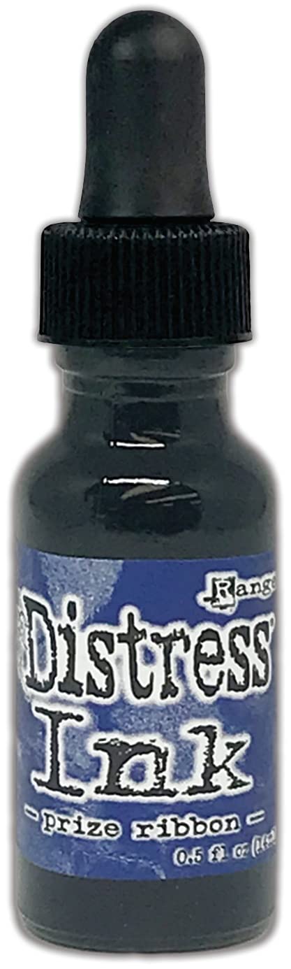 Ranger Tim Holtz-Distress Re-Inker, Prize Ribbon Blue, 0.5 oz