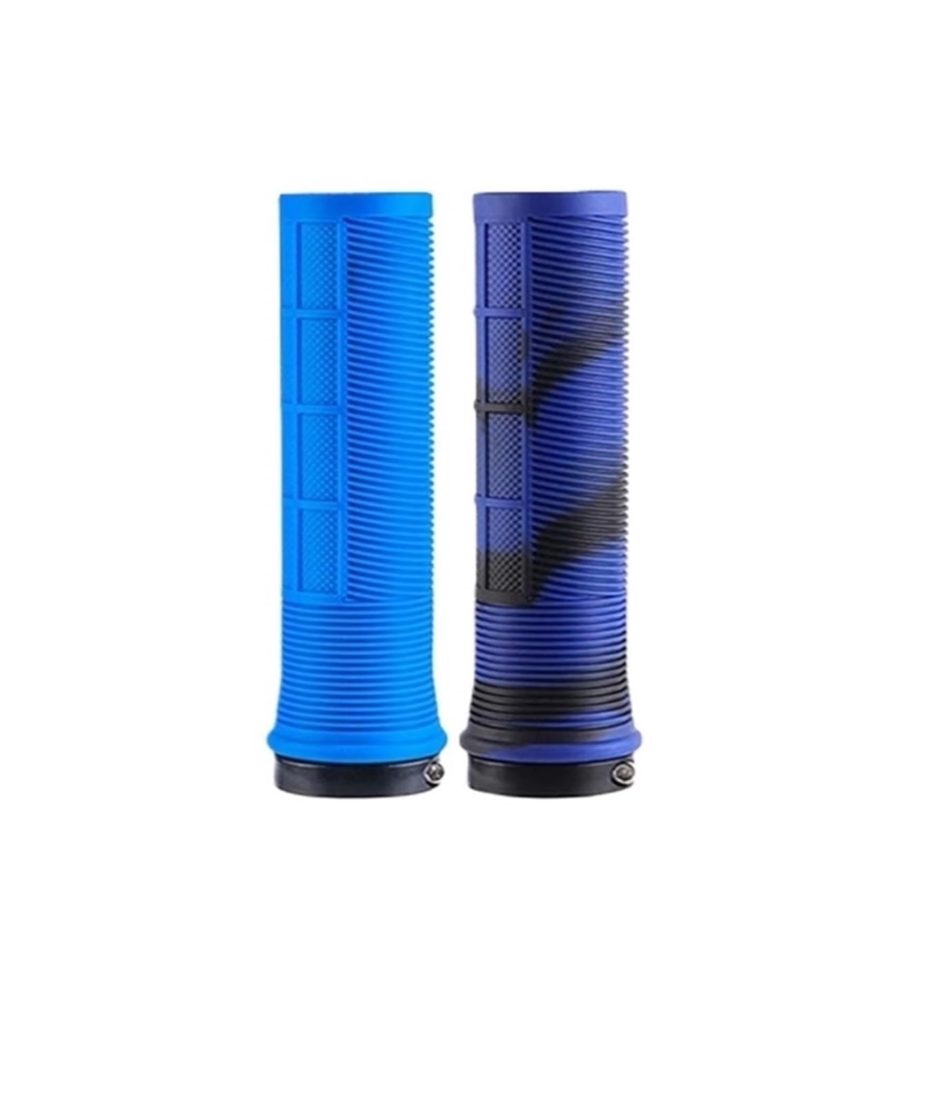 Yangshe Blue 6 Pairs Of Bicycle Handlebar Grips Shock-Absorbing Mountain Bike Suitable For 22.2 Mm Handlebars For Mtb Road Bike & Fixed Gear(Blue)