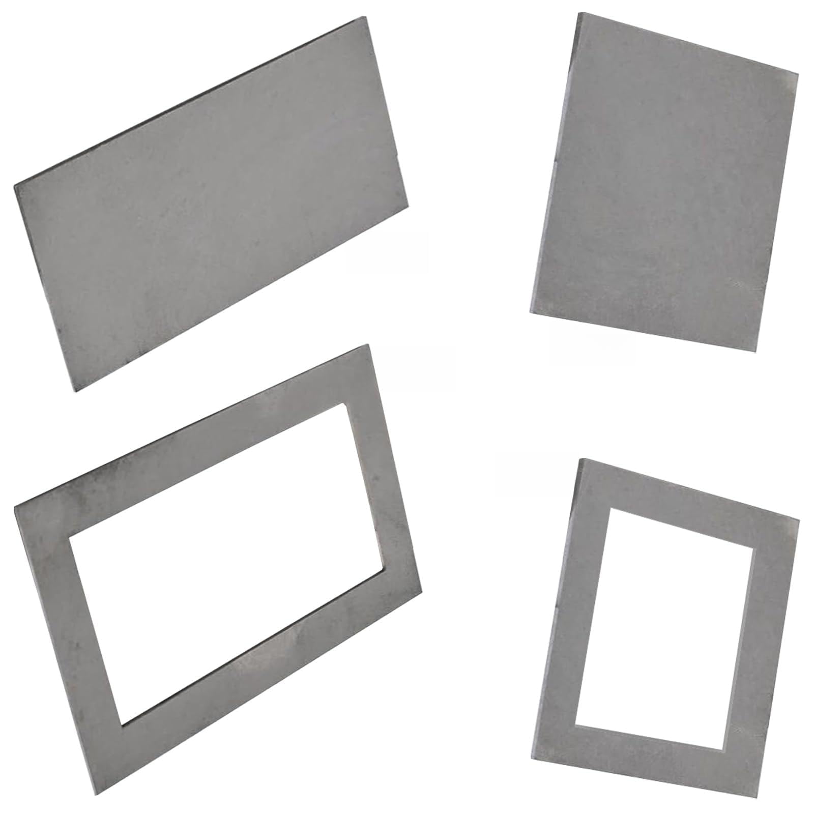 24Pcs Professional Welding Exercise Boards Thickened Steel Sheets for Home Workshop Skill Development Soldering for Beginners Soldering Project