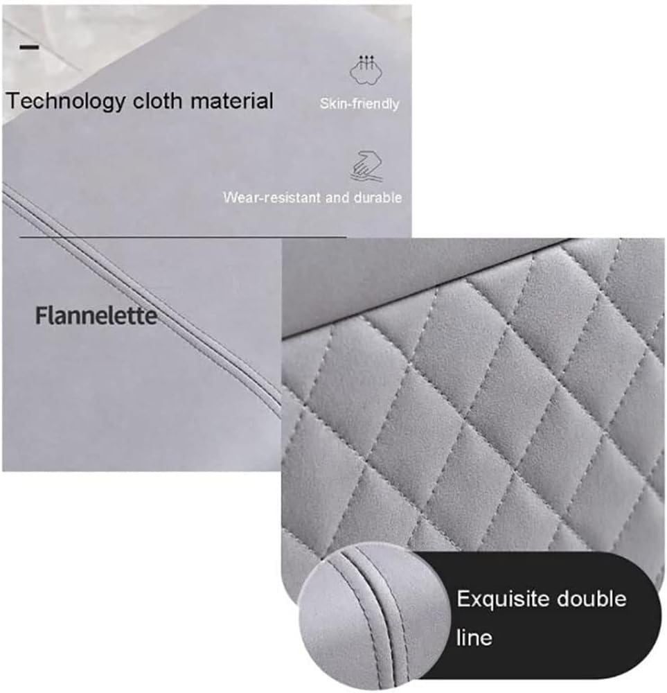 Taburete con almacenaje, reposapiés, Taburete de sofá, puf, reposapiés, Entrada, salón, Rectangular, cajón de almacenaje, Taburete, pie de Cama, cómodo Asiento Acolchado en Tejido técnico c
