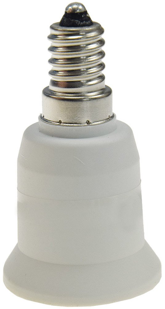 DIIOOMIEEU Adattatore convertitore adattatore B15 maschio a E14 femmina per lampadina