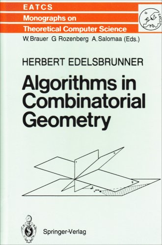 Algorithms in Combinatorial Geometry (E A T C S... 038713722X Book Cover