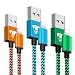 Produktbild Micro USB Kabel 3-Pack [1m+2m+3m] Yosou USB Ladekabel - Schnellladekabel für Android Smartphones, Samsung, Huawei, HTC, Sony, LG, Nexus, Kindle, PS4 und mehr - Rot