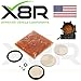 X8R REPAIR KIT AIR FOR HITACHI AIR SUSPENSION COMPRESSOR DRIER VUB504700 COMPATIBLE WITH LAND ROVER LR3 / DISCOVERY 3 2005-2009 PART: X8R35
