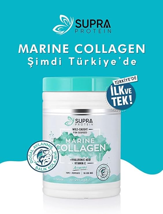 Supra Protein Deniz Kolajeni Toz - 1 Balık Kolajeni Kaynağı