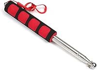 Vista 58 de Othmro 4 punteros telescópicos huecos para profesores, puntero de enseñanza para aula, puntero retráctil de mano de metal de longitud extendida