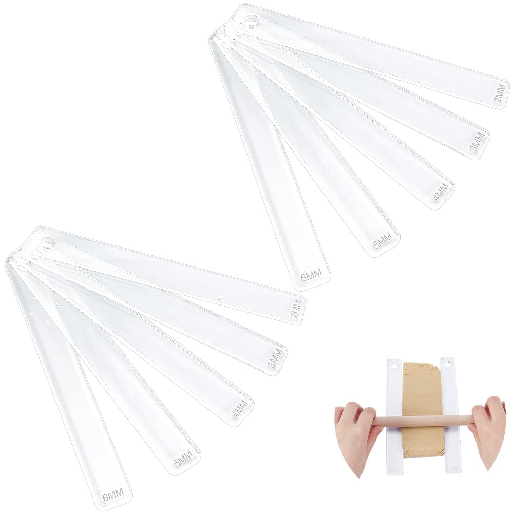 Rockible Lot De 2 Rouleaux à Pâtisserie Légers En Bois