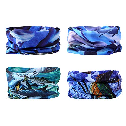 Image of Elastic Headwear Bandana Headband Half Face Mask Scarf Neck UV Sun Protection