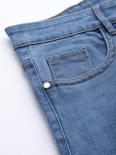 Image of Hubberholme Men's Stretchable Slim Fit Jeans - Casual Cotton Jeans for Men
