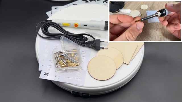 Kit Saldatore A Stagno 80W SREMTCH - Con Display LCD E Punte Per Saldatura E Pirografia