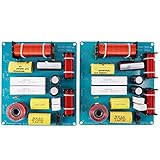 Impedanz: 4 ~ 8 Ohm TOOGOO 2 Stuecke 300 Watt 3 Weg Verdreifachen Medium Bass Lautsprecher Frequenz Teiler Frequenzweiche Filter