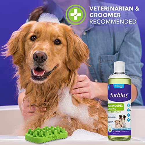 Vetnique Furbliss Dog Grooming Shampoos And Conditioner No Wet Dog Smell Botanical And Essential Oils To Clean And Deodorize Coat For Dogs And Cats (Gallon Invigorating Scent Shampoo) #TOP4