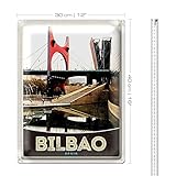 Zoom IMG-1 targa in metallo bilbao spain Zoom IMG-1 targa in metallo bilbao spain