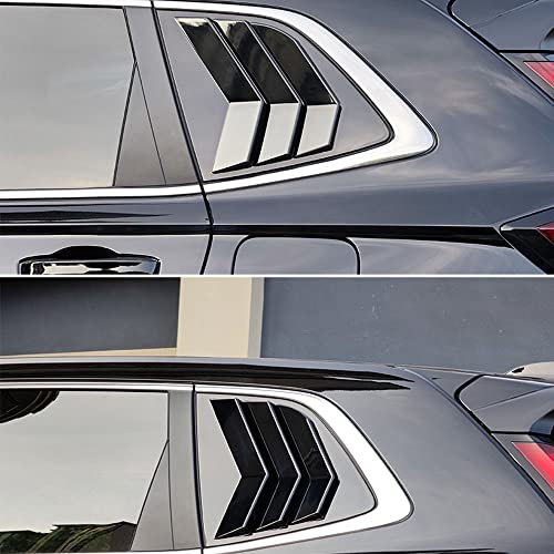 Wurt For Honda 2023 Crv Side Window Louvers Window Scoop Cover (Paint Black) #TOP5