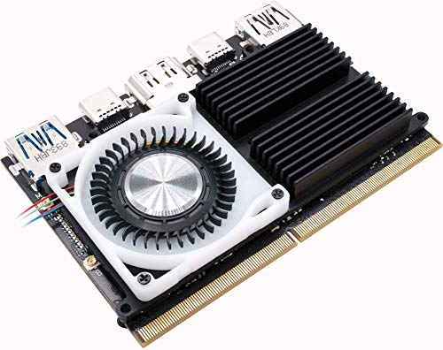 Khadas Edge Pro Single Board Computer With Rockchip Rk3399 64-Bit Hexa-Core Sbc,Wifi Ap6398S, 802.11A/B/G/N/Ac 2X2 Mimo With Rsdb,8Bit Stm8S003 With Programmable Eeprom (4+32Gb) #TOP5