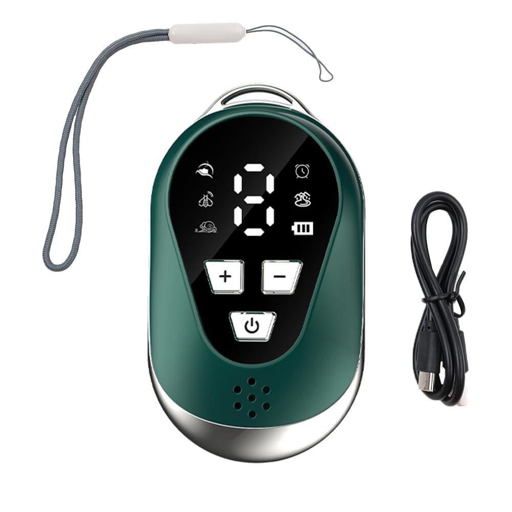 Sarini Handheld Sleep Aid Device Instrument Mood Regulation Anxiety Relief Microcurrent with Lanyard for Anxiety Adults Relief Pressure Improve Sleep