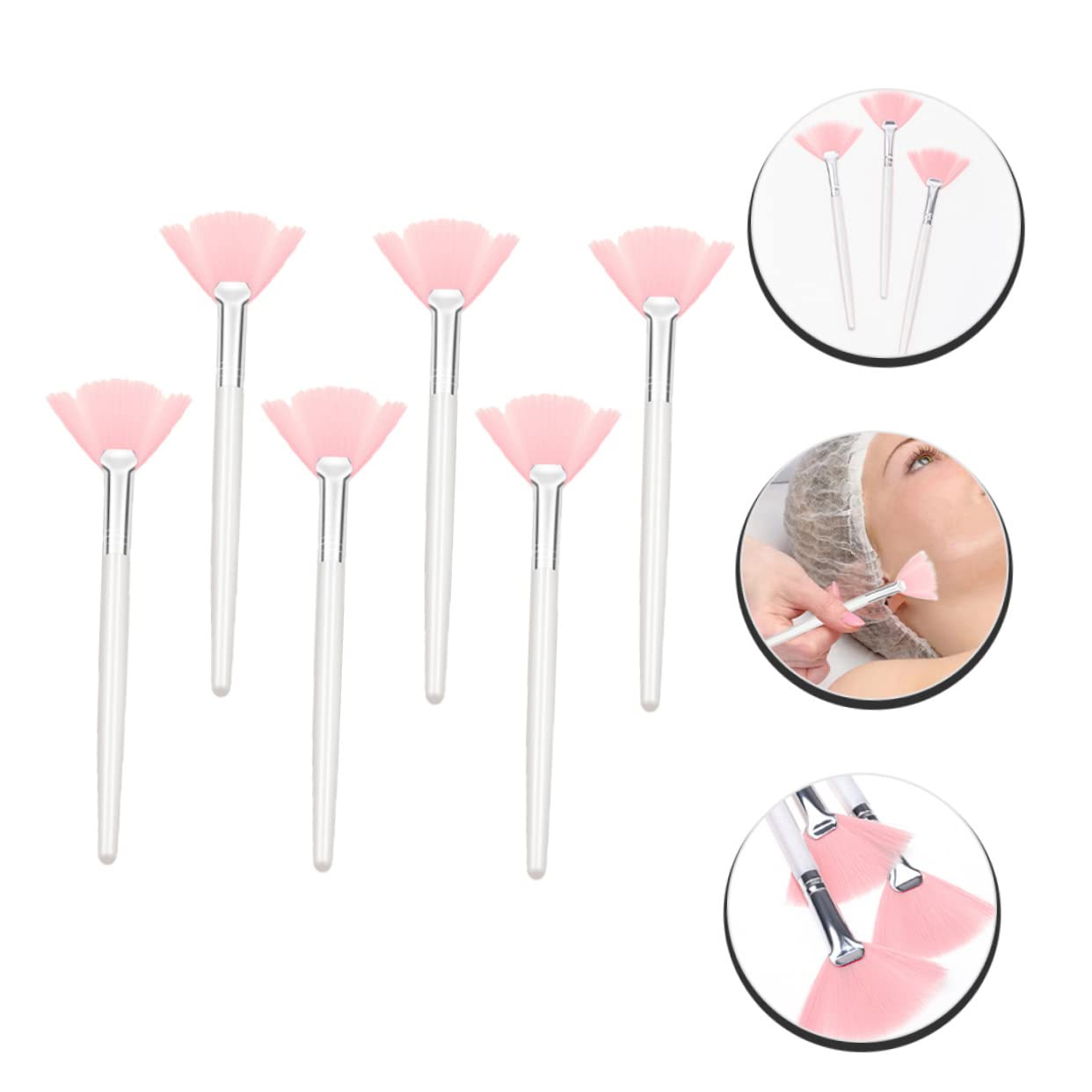 Ipetboom 24pezzi Pennelli Per Trucco Viso Morbida Setola Per Fondotinta Cipria e Illuminante Strumenti Di Bellezza Professionali Per Donne e Ragazze Elegante