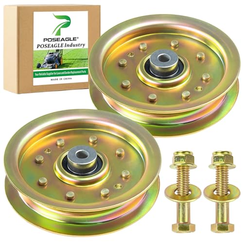 POSEAGLE 2 Pack 756-04129b Idler Pulley 4.25 for Cub Cadet 50 RZT50 Mower