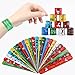 Fnayol 48Pcs Christmas Party Favors Slap Bracelets Rubber Wristbands for Kids Girls Boys，Christmas Stocking Stuffers Gifts with Santa hats Snowmen Elk Xmas Socks