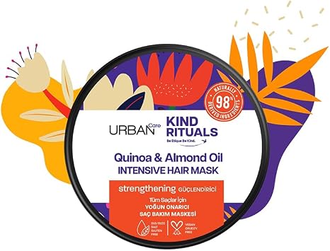 Urban Care Kind Rituals Quinoa Almond Oil Hair Care Mask, 230 ml