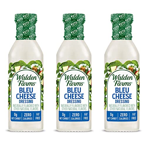 Walden Farms, Dressing, Bleu Cheese, 12 fl oz (Pack of 3)