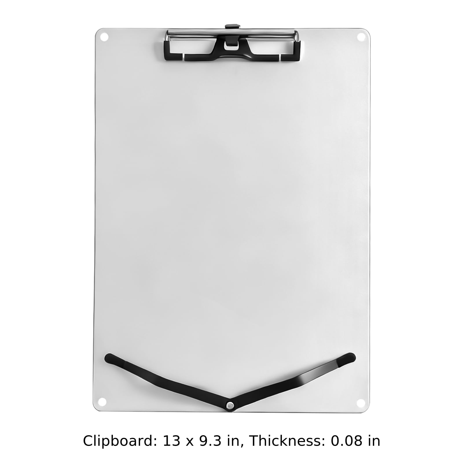 A4 Zeichentafel aus Aluminium, 33 x 23,5 cm, vertikal, mit stabiler Stahlklemme, Doppelfeder und Schultergurt, rostgeschütztes Klemmbrett, für Skizzen im Freien, Kunst, Büro und mobile Einsätze