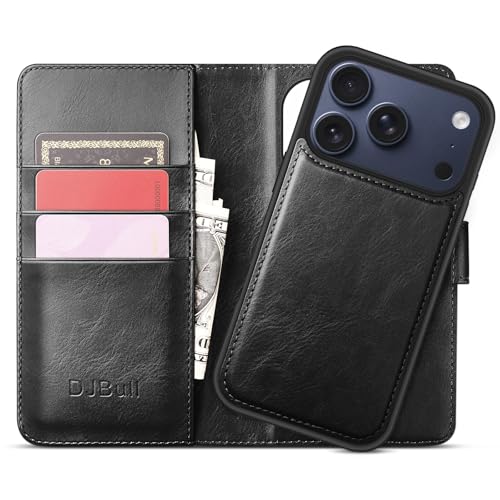 DJBull 2-in-1 O\EHbgP[X iPhone 17 Pro Maxp 6.9C` RFIDubLO tbvtHI J[hz_[t | PUU[ϏՌیJo[  j Apple 17 Pro Maxp X}z