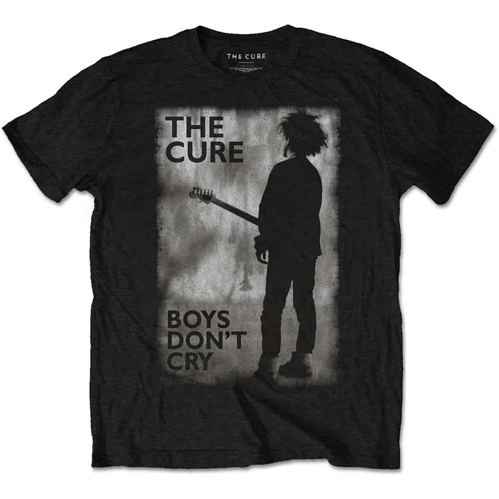 Rockoff Trade The Cure Boys Dont Cry Mens Black T-Shirt-Extra Large (42-44)