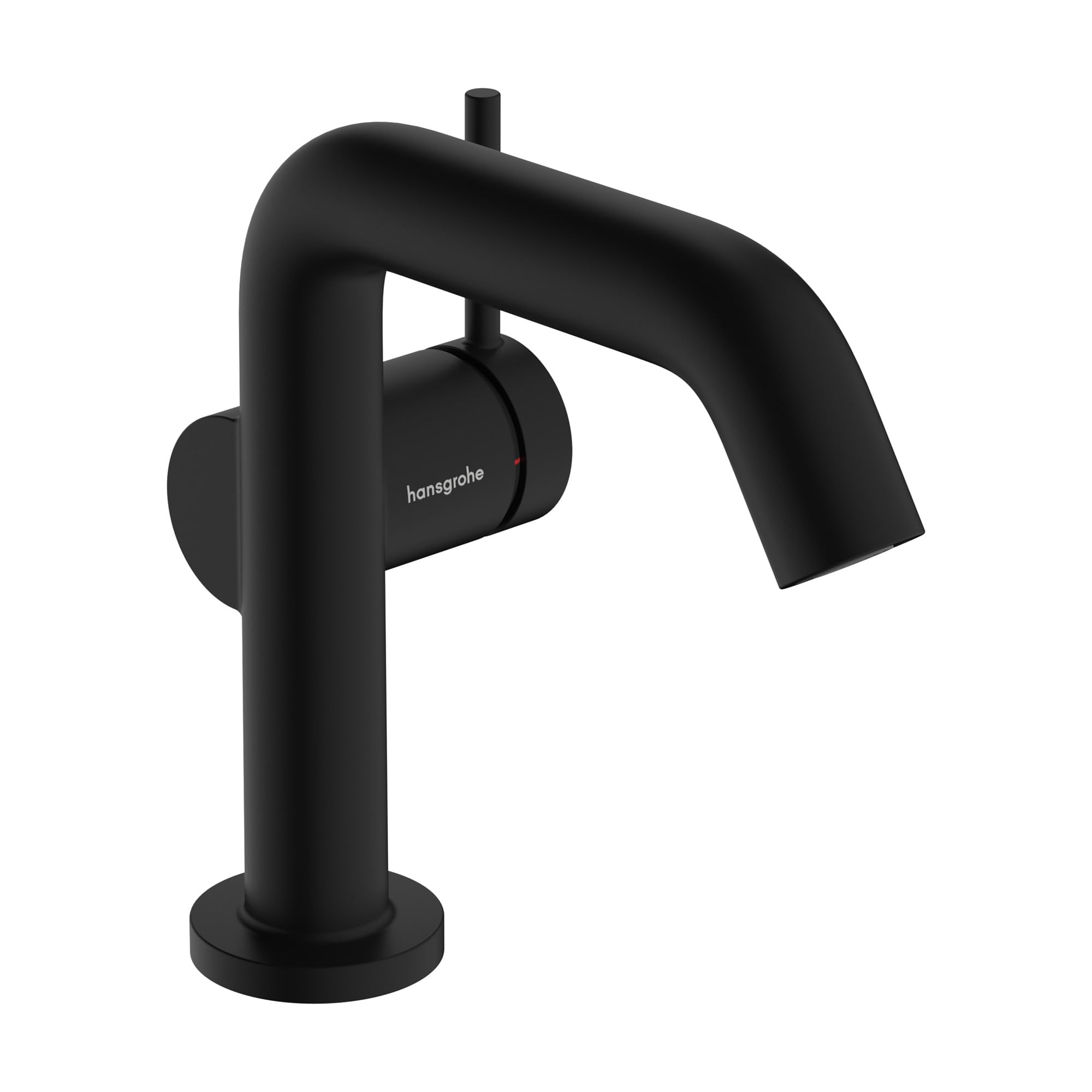 hansgrohe Tecturis S -Handle -Hole 6-inch Tall Bathroom Sink Faucet in Matte Black, 73321671