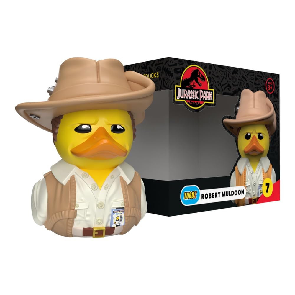 TUBBZ Boxed Edition: Jurassic World - Robert Muldoon Cosplaying Rubber Duck Vinyl Figure