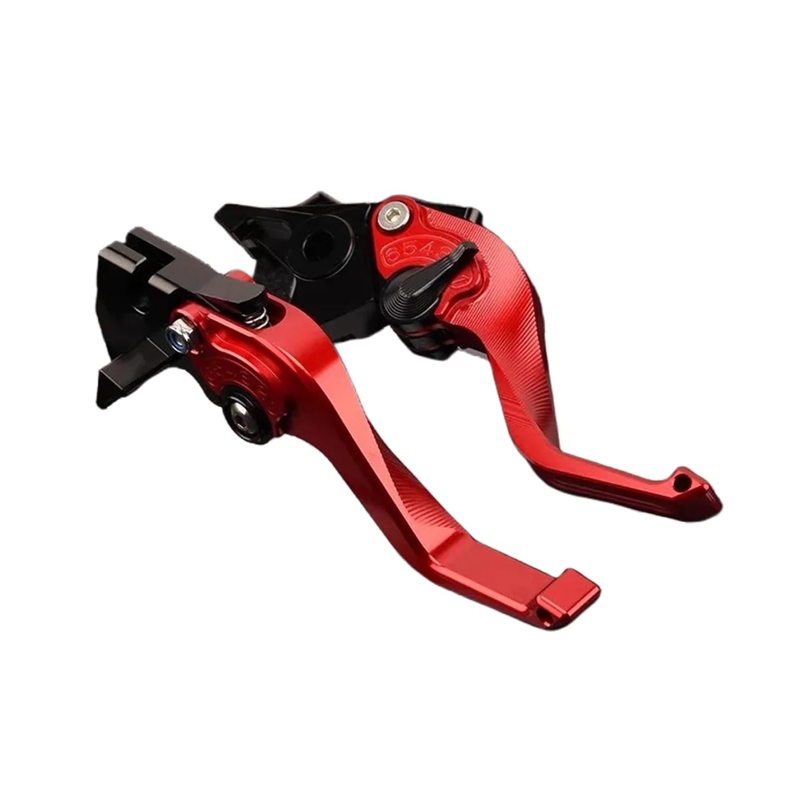 Alinng Red Clutch Brake Lever Handle For Cf&Moto 450Mt 800Mt 800Mtx 700Clx Heritage/Adventure Motorcycle Adjustable Short Brake Clutch Levers