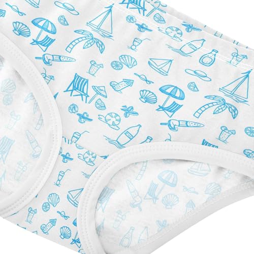 Summer Beach Toddler Girls's Underwear 2T 23022144